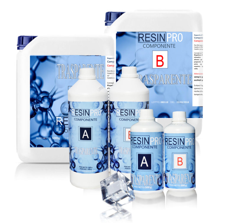 TRANSPARENT EPOXY RESIN 3,2 KG [7,05 LB]