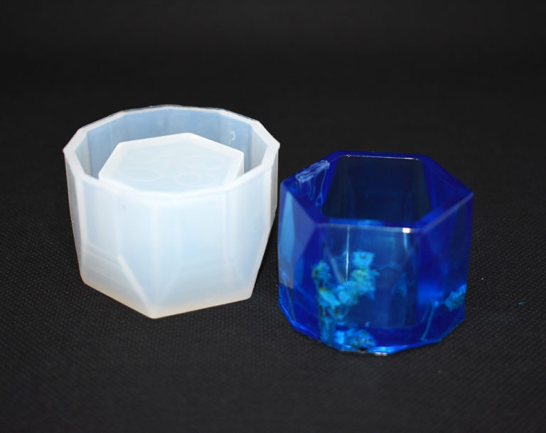 Small Glass Jewellery Box Silicone mould