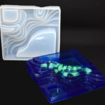 Rectangular Jewellery Box / Flower Vase Silicone mould