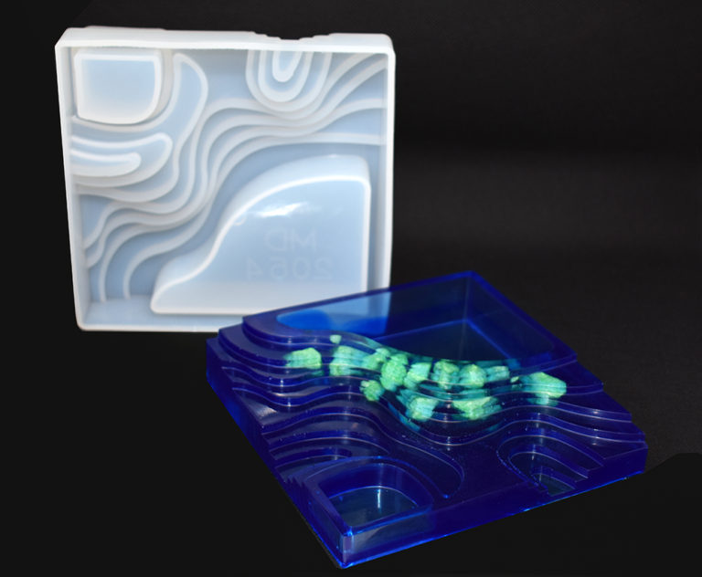 Rectangular Jewellery Box / Flower Vase Silicone mould