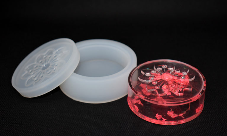 Lidded box Silicone mould