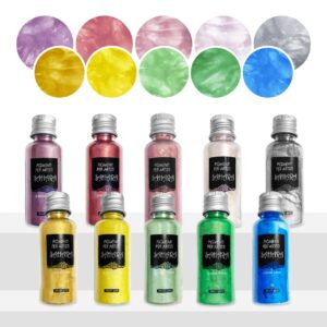 Sahara Classic  – “SAHARA SET” – Set van mica pigmentpoeders – Met bewegend effect – 10×10 g