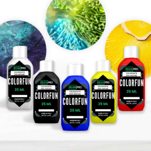 SET MET KLEURPASTA’S VOOR EPOXY – EN POLYURETHAANHARS