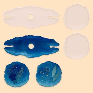 Set “Flessenhouder mal + 2 onderzetters”