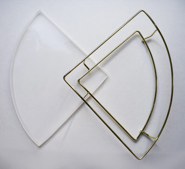 SET + Silicone mould tray + Metal holder - Silicone mould tray + Metal corner tray holder