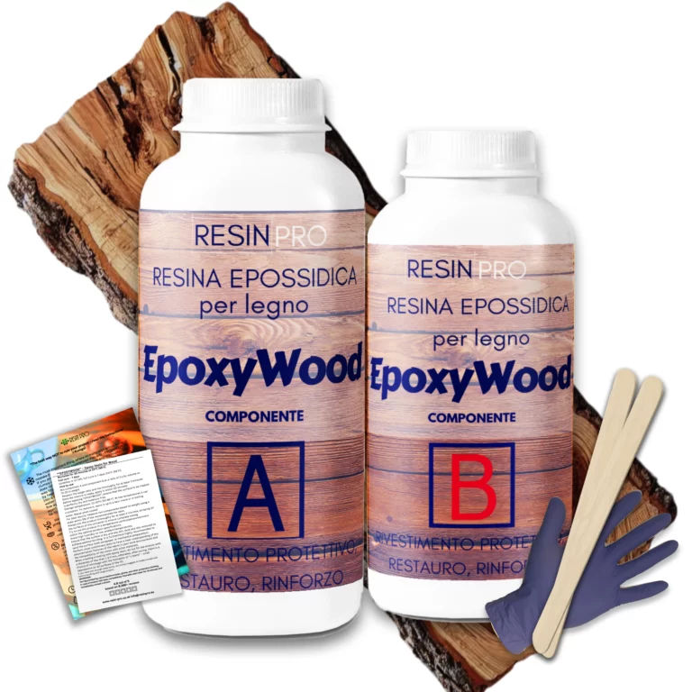 “EpoxyWood” – Epoxyhars voor houtrestauratie met diepe penetratie en waterdichting - 1.5 kg