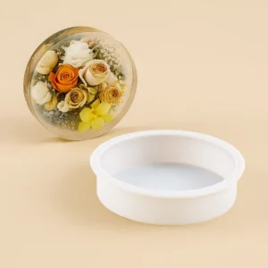 Ronde 3D siliconen mal – perfect voor het maken van mooie decoraties – D.20 cm