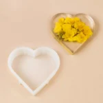 Hart 3D siliconen mal - perfect voor het maken van mooie decoraties - 19,5 × 16,5 cm