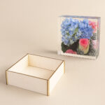 Vierkante 3D siliconen mal – perfect voor het maken van mooie decoraties – 15,3 × 15,3 cm