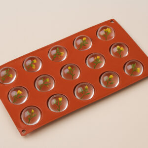 “CABOCHON-15” – Siliconen Mal – ø40mm