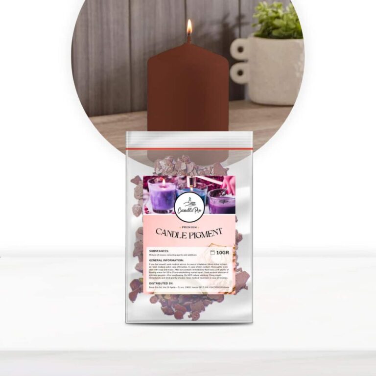 ColorCandle-kleurstoffen voor kaarsen, wassen en paraffine. - Bruin