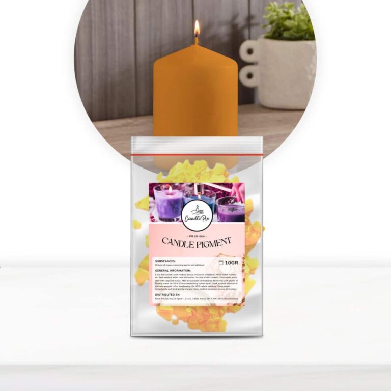 ColorCandle-kleurstoffen voor kaarsen, wassen en paraffine. - Oranje