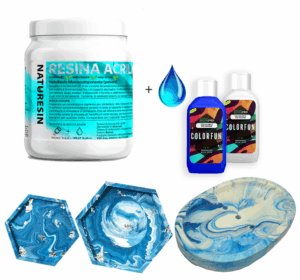 Kit “marmer effect / steen effect” + tutorial als cadeau