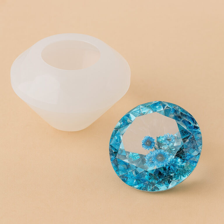 “DIAMOND” – Siliconen Mal in Kristalvorm – 5×3,5 cm