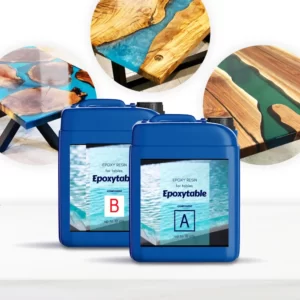 Epoxyhars voor tafels – tot 10 cm dikte! 5 KG