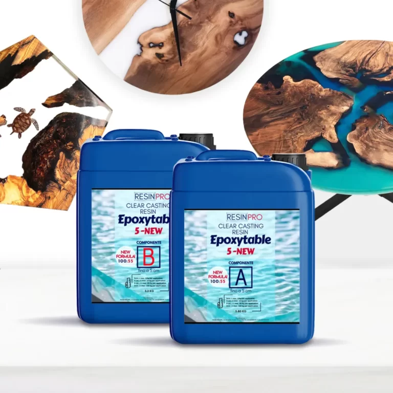 “EPOXYTABLE 5-FIVE” – Diepgiethars voor tafels en grote projecten