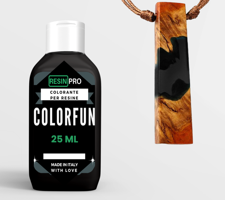 RESIN COLOUR TRANSLUCENT EFFECT 25 ML - Zwart