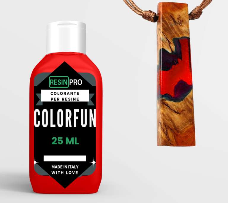 RESIN COLOUR TRANSLUCENT EFFECT 25 ML - Rood