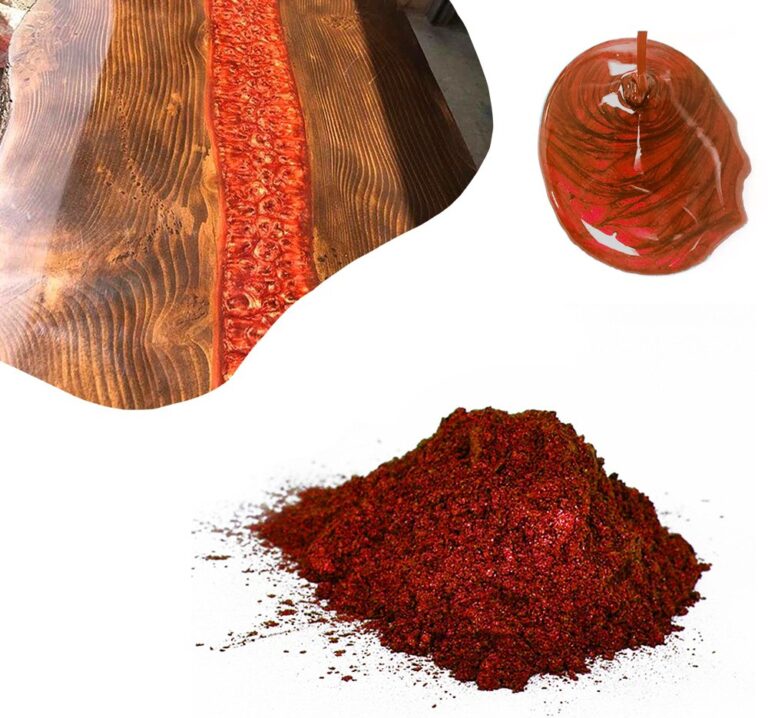 “SAHARA” – Mica Poeder Pigment – Bewegingseffect – 10/100gr - Rood Koper, 10 gr