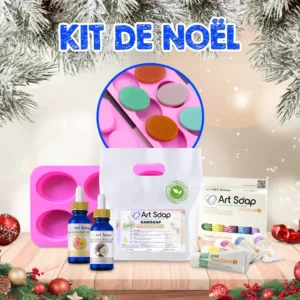 Kerstkit voor Ambachtelijke Zeepmaken – Het Perfecte Cadeau voor Haar