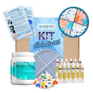 Creativiteitspakket: maak je eigen “Terras” Onderzetters van hars