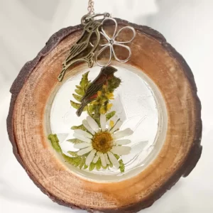 Plakjes natuurlijk hout