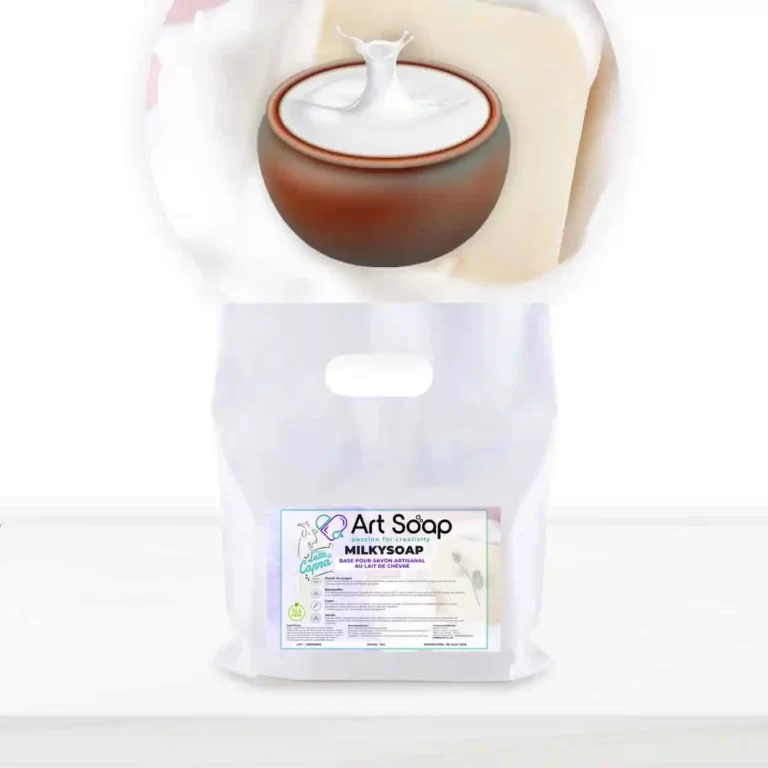 “ART SOAP” – Zeepbasis – Eenvoudig, Veilig & Veelzijdig voor Handgemaakt – 1 kg - MilkSoap