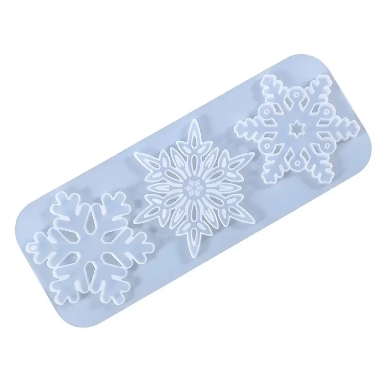 Mal 3 Sneeuwvlokken voor Kerstdecoraties (23 cm)