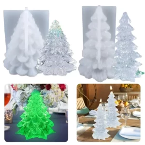 3D Kerstboom Mal voor Kerstdecoraties (12,5 cm)