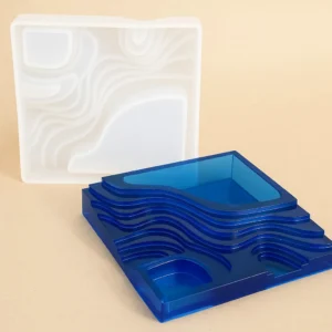 Mal voor Bloemenvaas en Rechthoekig Sieradendoosje