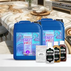 Amber Onyx Effect Kit met Epoxyhars