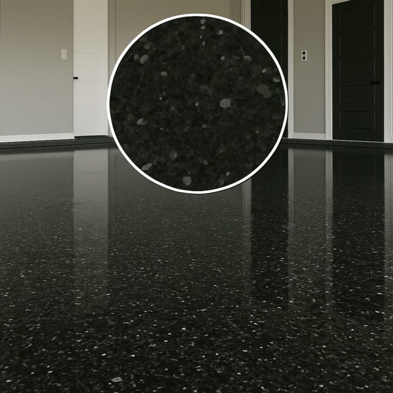 Decoratieve Glitter – De Artistieke Touch voor Uw Vloeren - Grafietzwart (80300), 4 kg (20 m²)