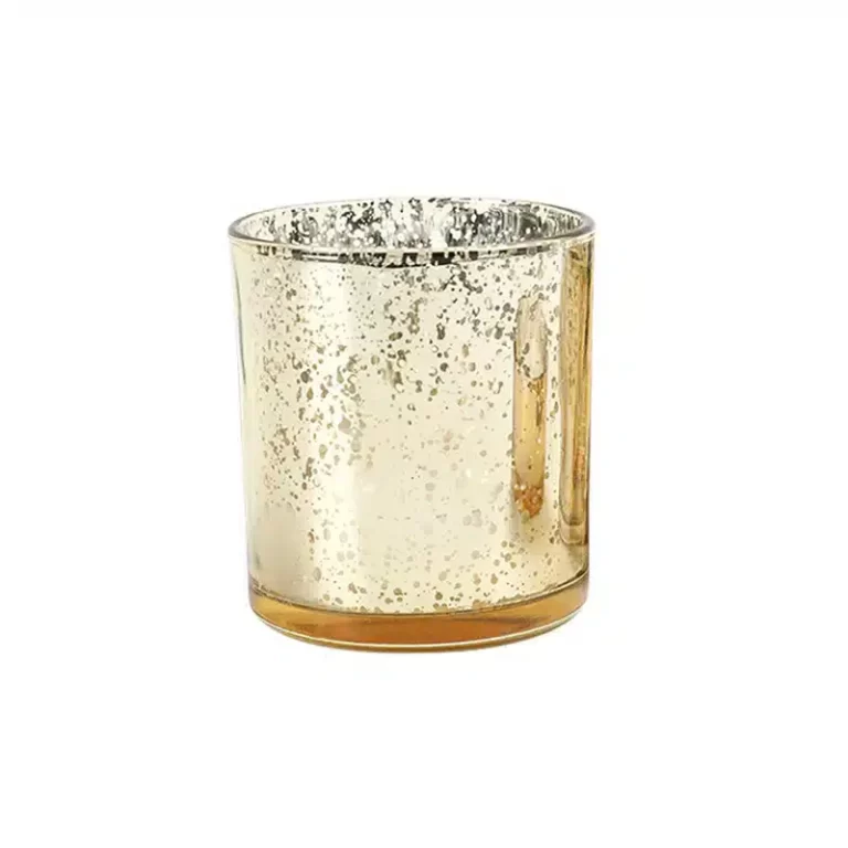 Goudkleurig glas met metallic effect