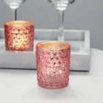 Roze glas
