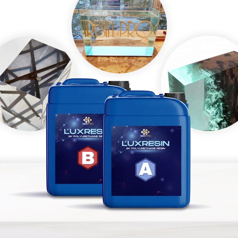 LUXRESIN – Polyurethaanhars voor Grote Dikten (tot 40 cm)