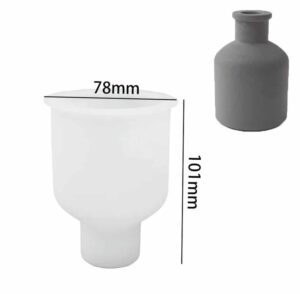 Siliconen mal voor vaas