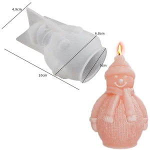 Sneeuwman  – siliconen mal