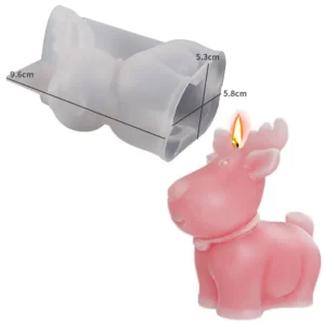 Kerst rendier- siliconen mal