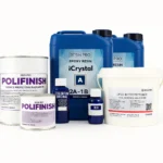 Compleet kit voor gietvloeren in hars