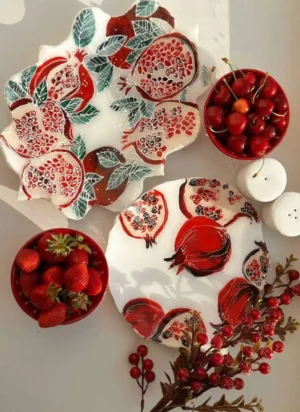 Gratis stapsgewijze les “Granaatplateaus” door Natalia Natirum