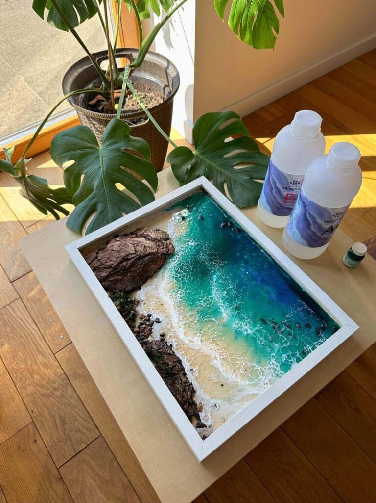 Gratis stapsgewijze les “Ocean” door Natalia Natirum