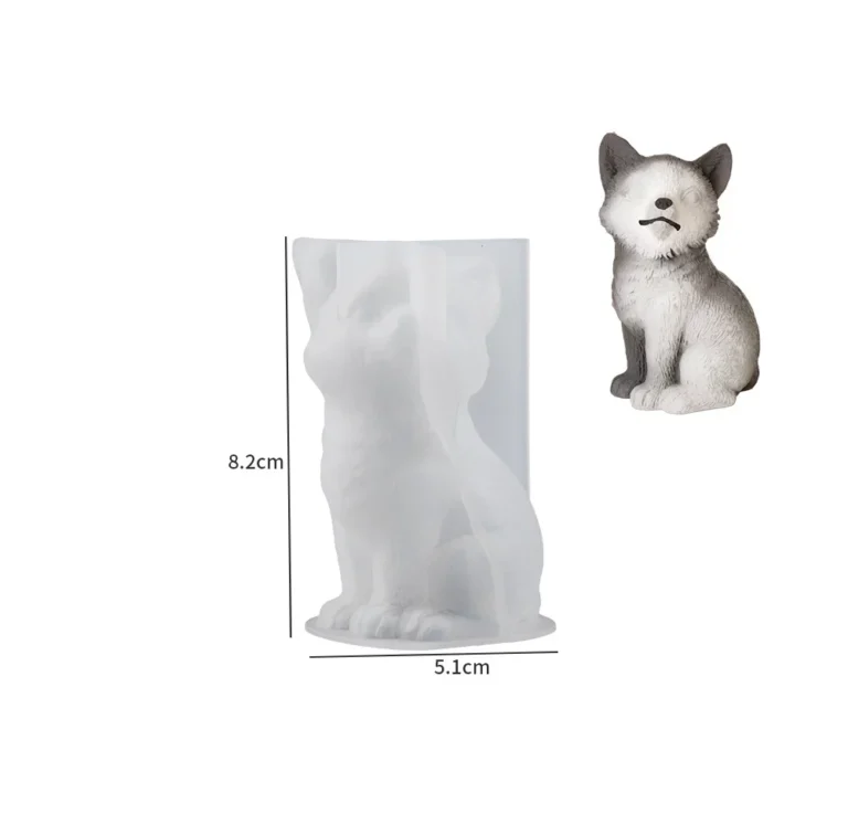 3D siliconen mal “Vos”