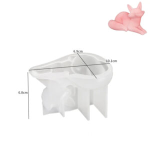 Siliconen mal voor het maken van kaarsen – Vos