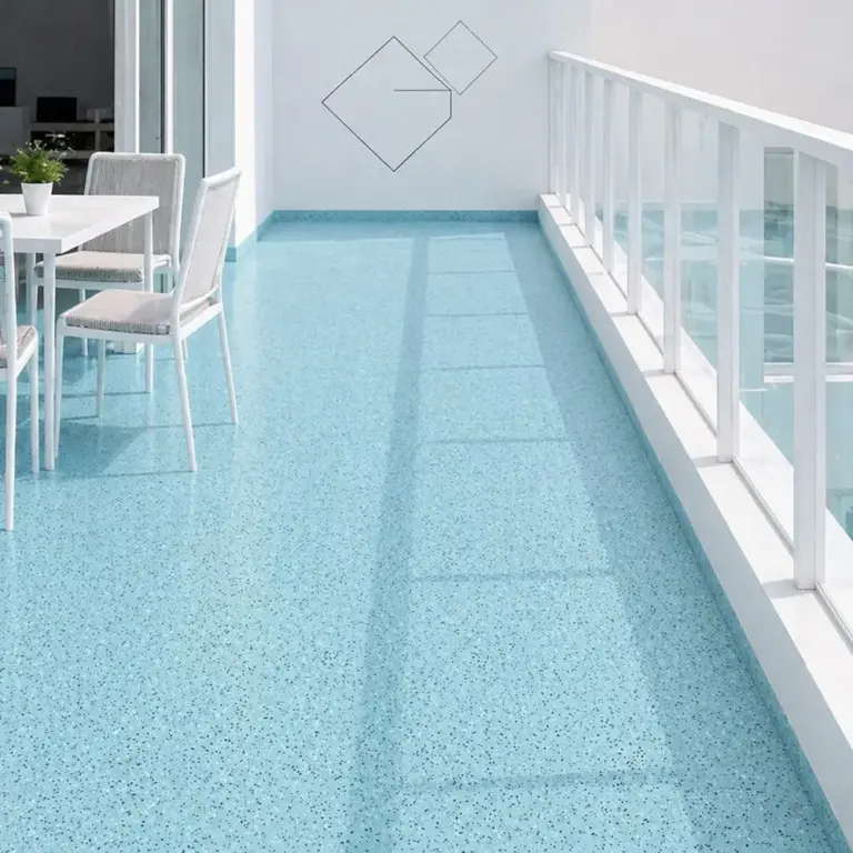 QUARTZFORCE Hoogwaardig polyaspartisch kwartscoatingsysteem – Un kit de 20 kg couvre entre 10 et 13 m² - Hemelsblauw