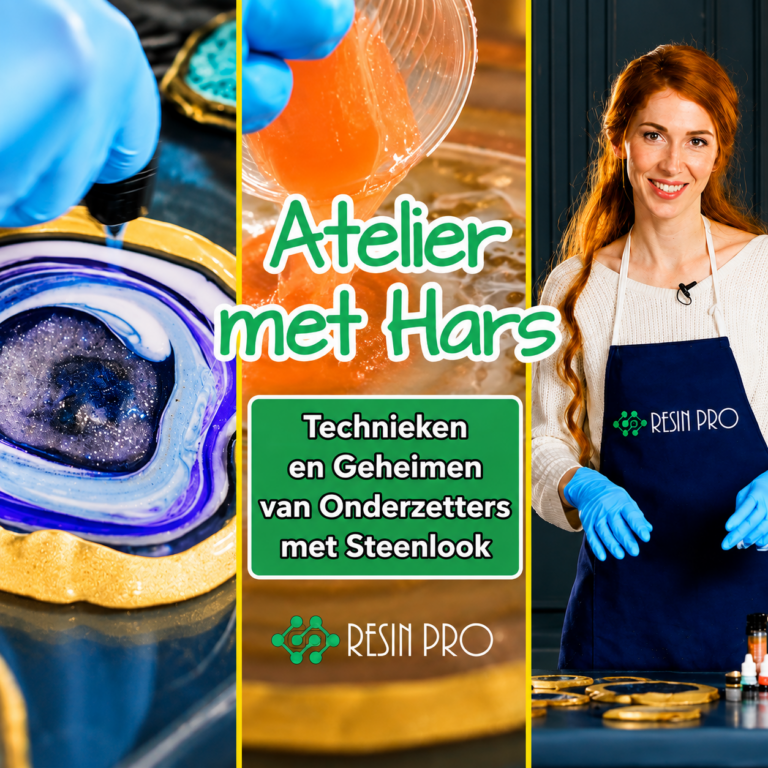 Harsatelier: Technieken en Geheimen van Onderzetters met Steenlook